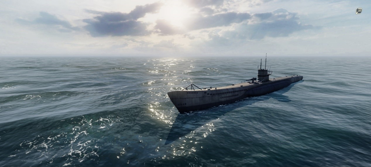 《苍蓝前线》大西洋上最令人恐惧武器-潜艇