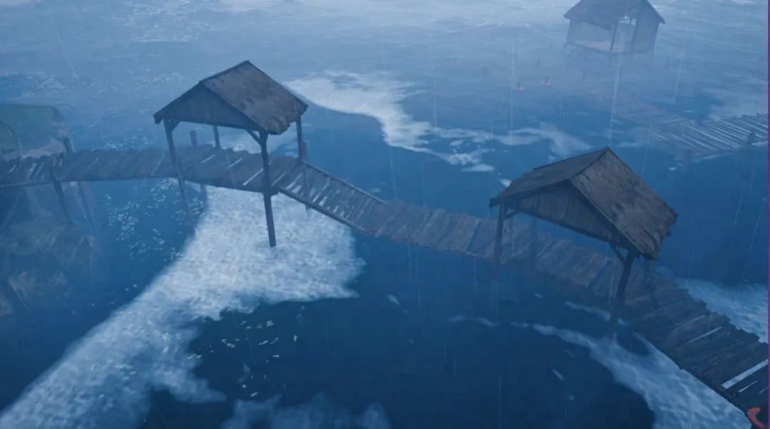 明日之后雨天看风景差点遭雷劈