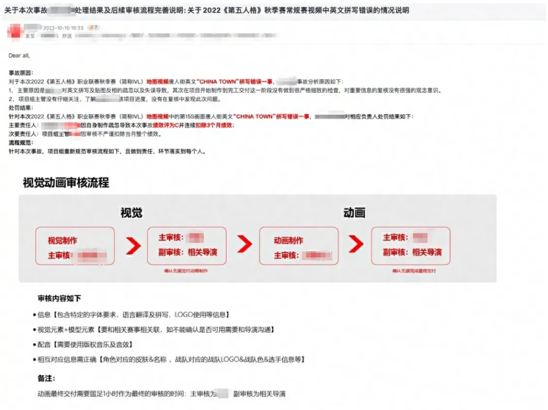 《第五人格》地图转场视频内容有误的公告