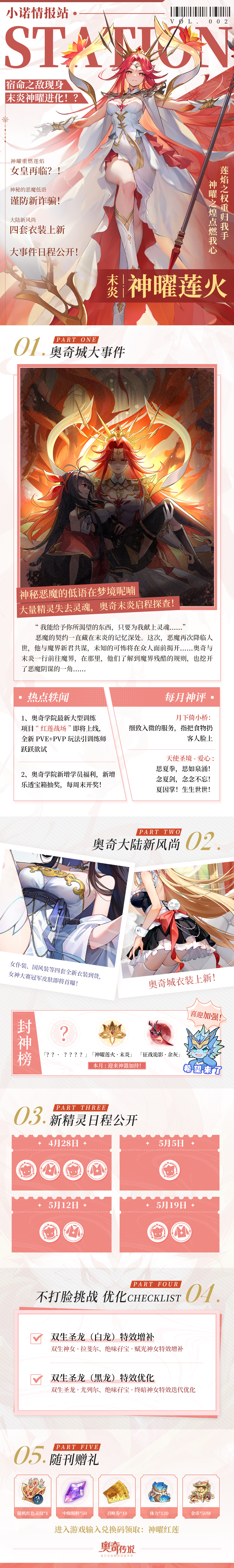 《奧奇?zhèn)髡f》小諾情報(bào)站vol.002