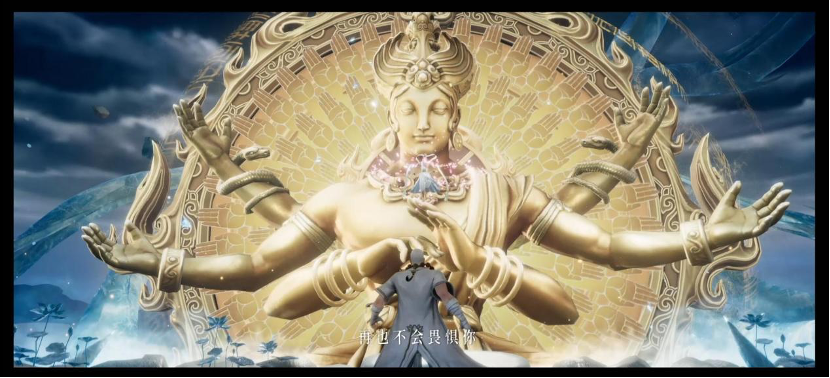 不管是杀心大神的千手浮屠,又或者是如来的大招,在西行纪燃魂里都能