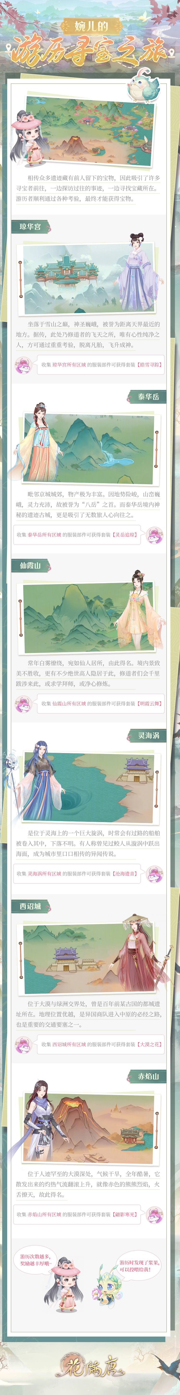 《花满唐》观察日记|婉儿的游历寻宝之旅_花满唐_九游论坛